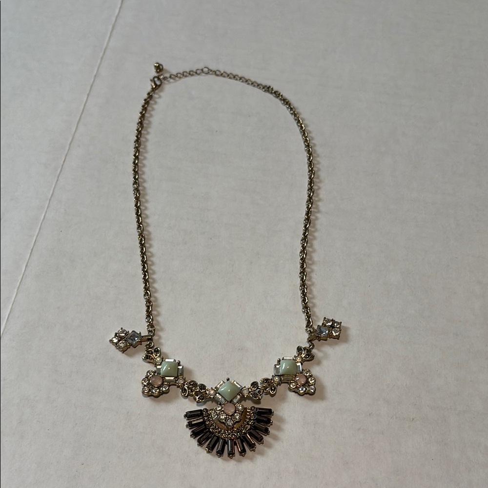 Elegant Gold and Silver Necklace